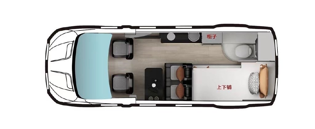 大厂加持+颜值在线，横/纵床布局可选！宇通推全新B311豪享版房车