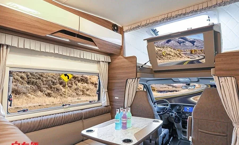 2020瑞德卡诺E款房车，4张床休息空间无以伦比，厨卫齐全